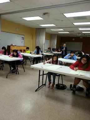 108명이 응시한 벧엘한국학교 시험장.jpg